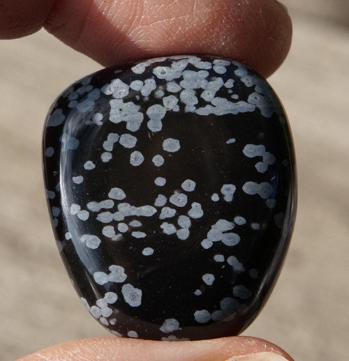 Větší obsidián sněžný D7270 — foto 2