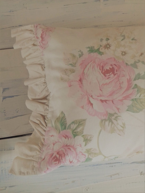 Shabby polštář i s výplní — foto 3