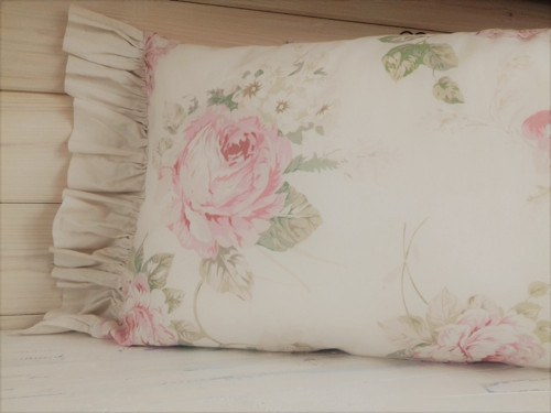 Shabby polštář i s výplní — foto 5