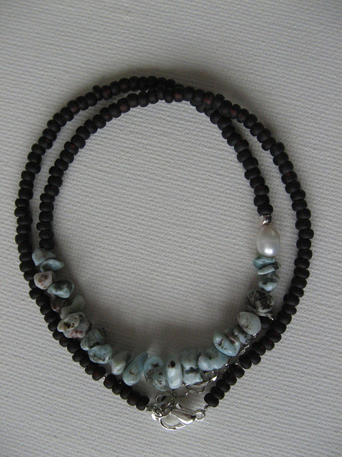 LARIMAR - náhrdelník — foto 5