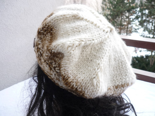 Baret ...Hnědo-Smetanový.... — foto 4