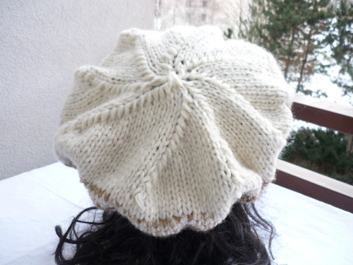 Baret ...Hnědo-Smetanový.... — foto 5