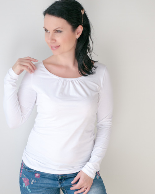 Dámské tričko bílé — foto 3