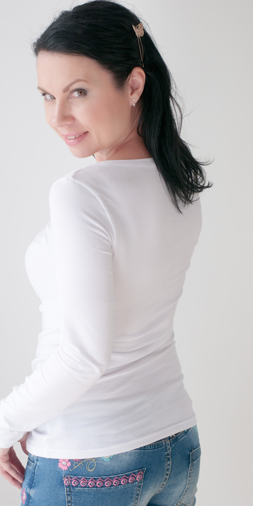 Dámské tričko bílé — foto 4