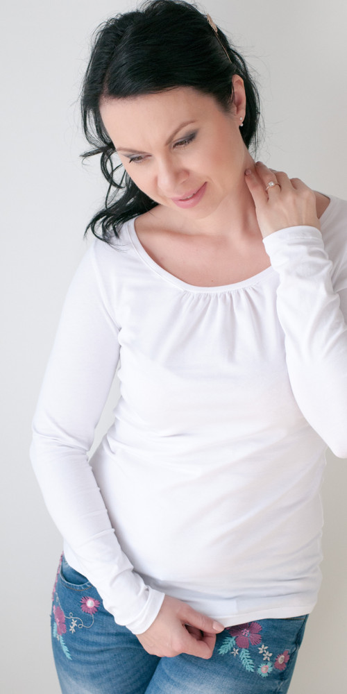 Dámské tričko bílé — foto 5
