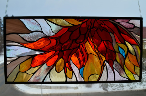 Vitráž "Flame" — foto 4