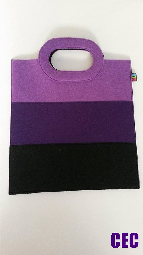 Violet felt-shape flat — foto 2