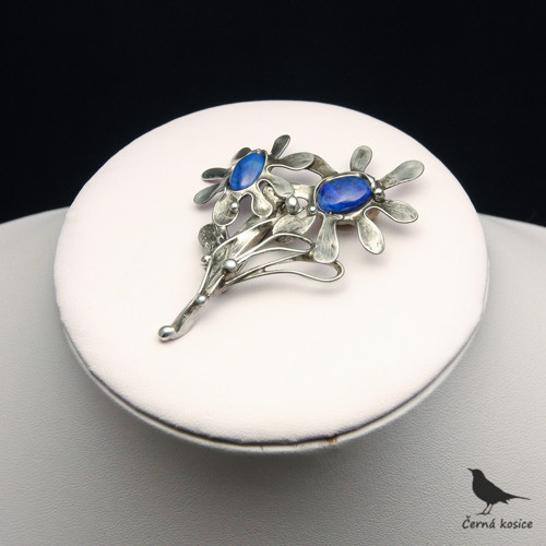 Kopretinky (Lapis lazuli) - brož — foto 3