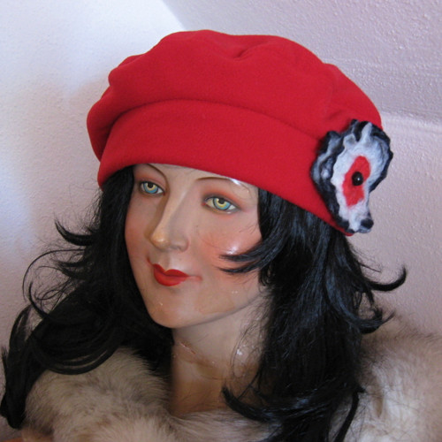 Baretka červená 11464 — foto 3