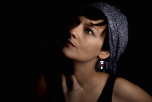 Náušnice kočičky kočky — foto 3