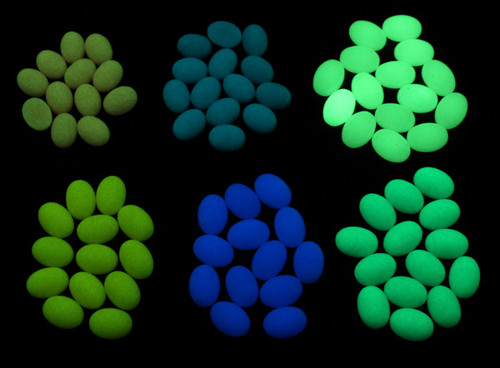 Kabošon Fluorescentní 18 x 13 mm — foto 5