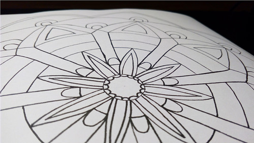 Mandala k vybarvení velká 7 — foto 3