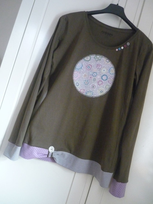 Millefiore in Grey ... origo triko S — foto 6