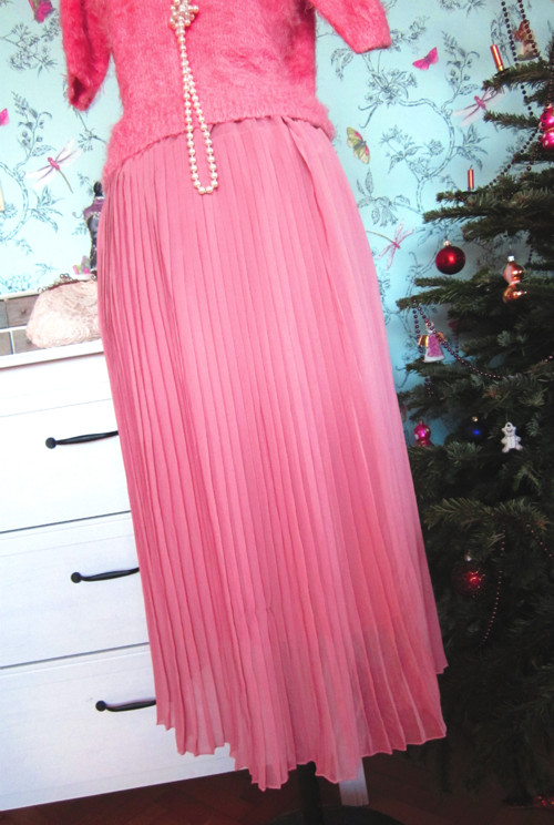 Sukně pink plisé — foto 2