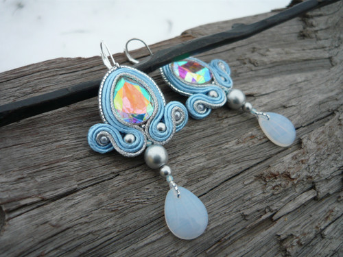 Soutache Náušnice Heavenly Dream — foto 2