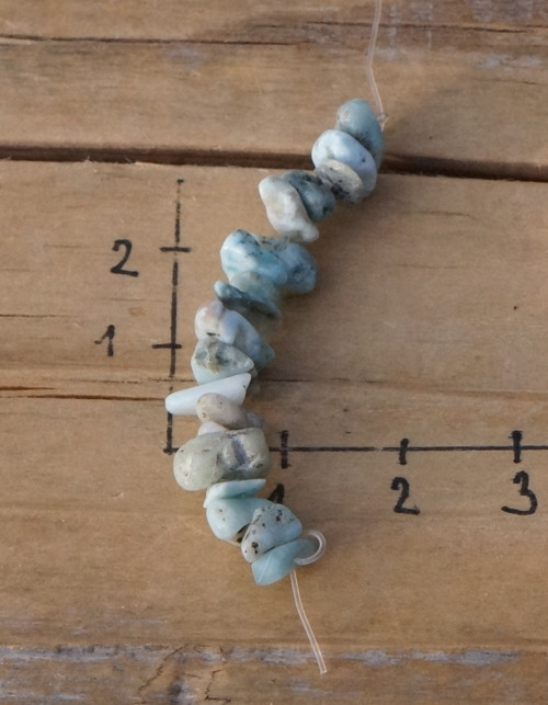 Vrtané zlomky - larimar D7516 — foto 2