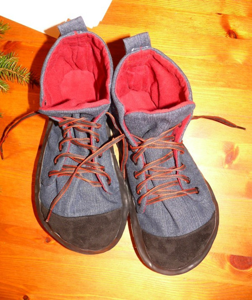 Džínové barefoot kecky — foto 2