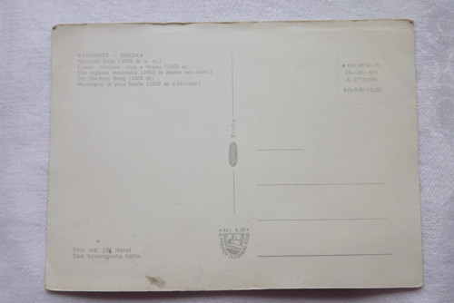Krkonoše Sněžka — foto 2