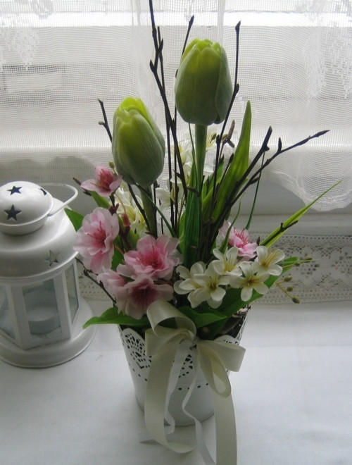 Plecháček s tulipány — foto 3
