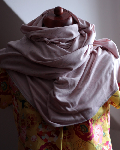 Šála bambus/písmenka — foto 2