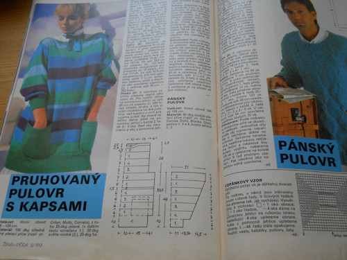 Časopis Žena a móda 5/1991 — foto 4