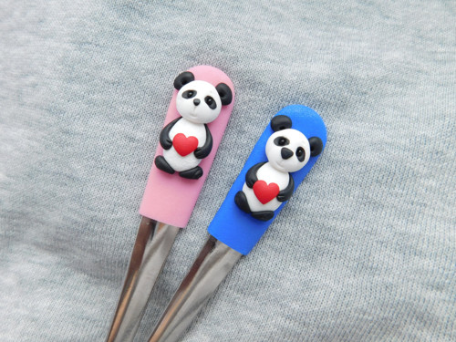 Lžičky s pandami na Valentýn — foto 2
