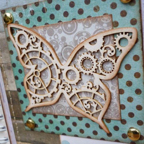 Notes A6: Steampunk motýl — foto 2