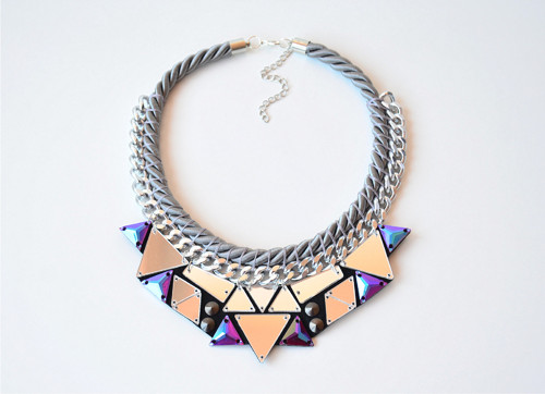 Náhrdelník GREY SILVER TRIBAL — foto 2
