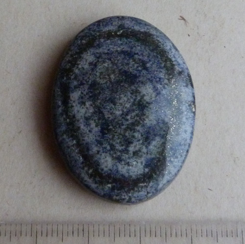 Lapis - lazuli, kabašon — foto 2