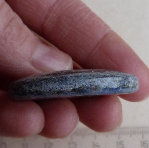 Lapis - lazuli, kabašon — foto 3