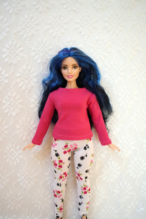 Komplet pro Barbie 2016 - curvy - baculku — foto 3