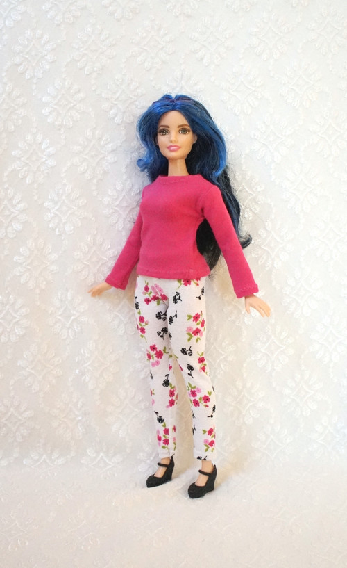Komplet pro Barbie 2016 - curvy - baculku — foto 4