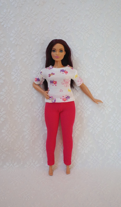 Komplet pro Barbie 2016 - curvy - baculku — foto 3