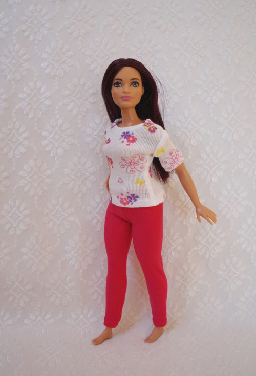 Komplet pro Barbie 2016 - curvy - baculku — foto 4