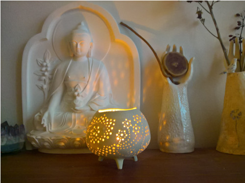 Svítilna Organic Raw Porcelain — foto 5