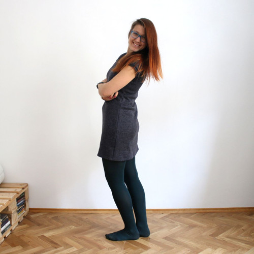 Teplé antracitové šatičky :) — foto 3