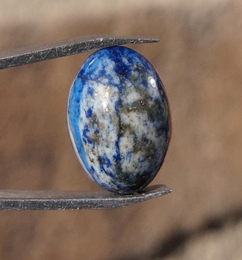 Lapis lazuli (17 mm) - D7819 — foto 2