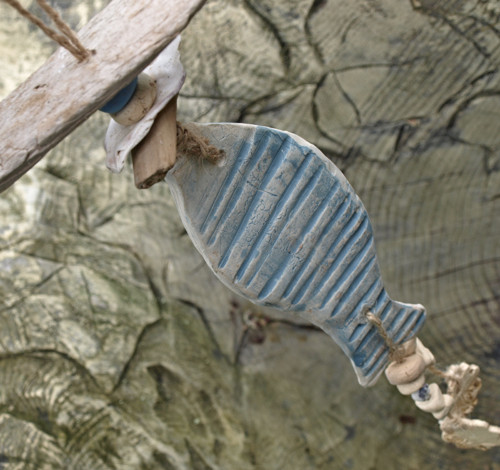 Driftwood a keramika-ryba — foto 2