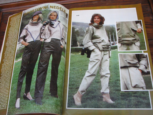 Časopis Žena a móda, číslo 9/1984, střihy! — foto 3