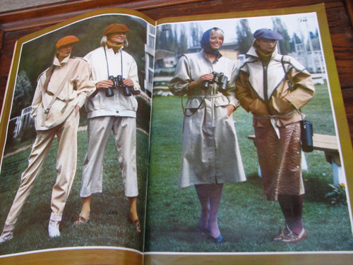 Časopis Žena a móda, číslo 9/1984, střihy! — foto 4