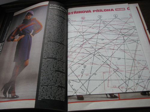 Časopis Žena a móda, číslo 7/1984, střihy! — foto 2