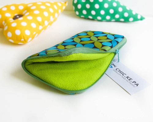 Obal na mobil - lístečky, 17 x 9 cm — foto 2