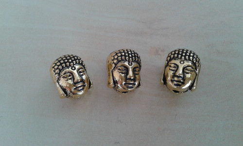 Buddha zlatý - 3 ks — foto 2