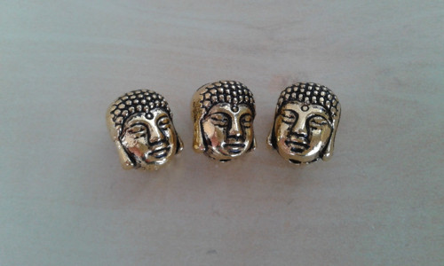 Buddha zlatý - 3 ks — foto 3