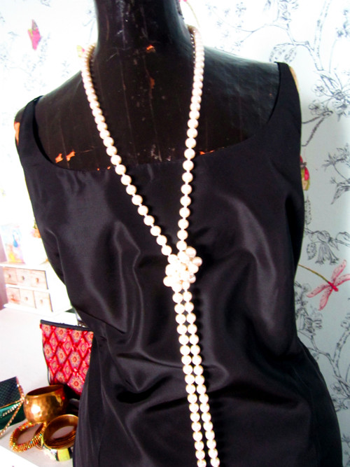 Long black dress — foto 4