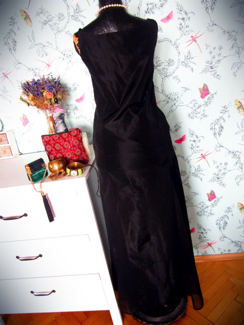 Long black dress — foto 5