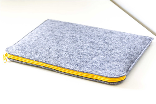 Notebook v peřince - Myší kožíšek — foto 3