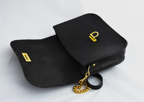 Kožená kabelka Gold — foto 3