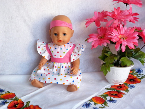 Šatičky pro Baby Born ,,Lentilky" — foto 2