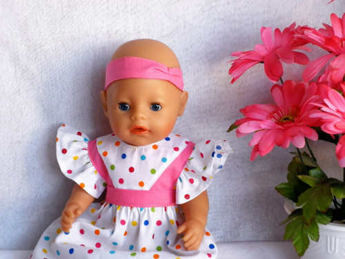 Šatičky pro Baby Born ,,Lentilky" — foto 3